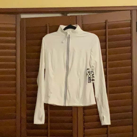 Zippered workout jacket - Picture 1 of 4